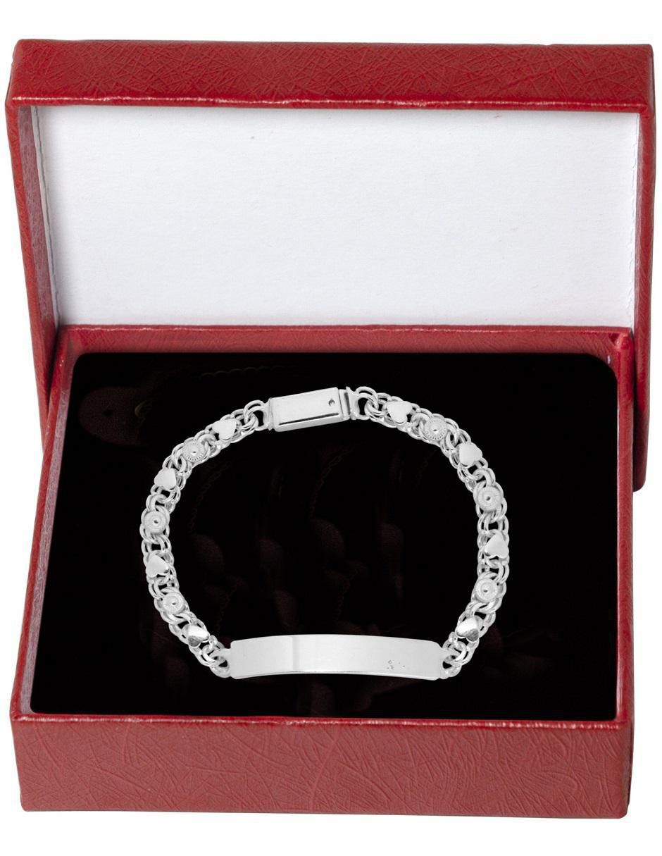 Pulsera de plata P 925 con acabado pulido 3
