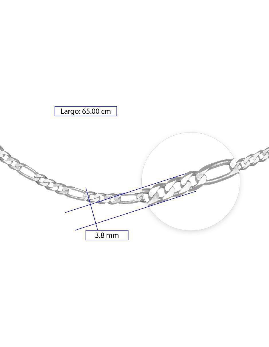 Collar de eslabones de plata P 925 4
