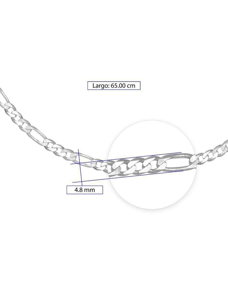 Collar de eslabones de plata P 925 4