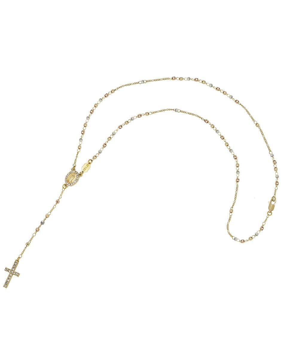 Collar de cruz 18 K