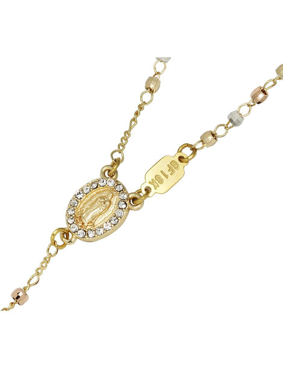 Collar de cruz 18 K 3