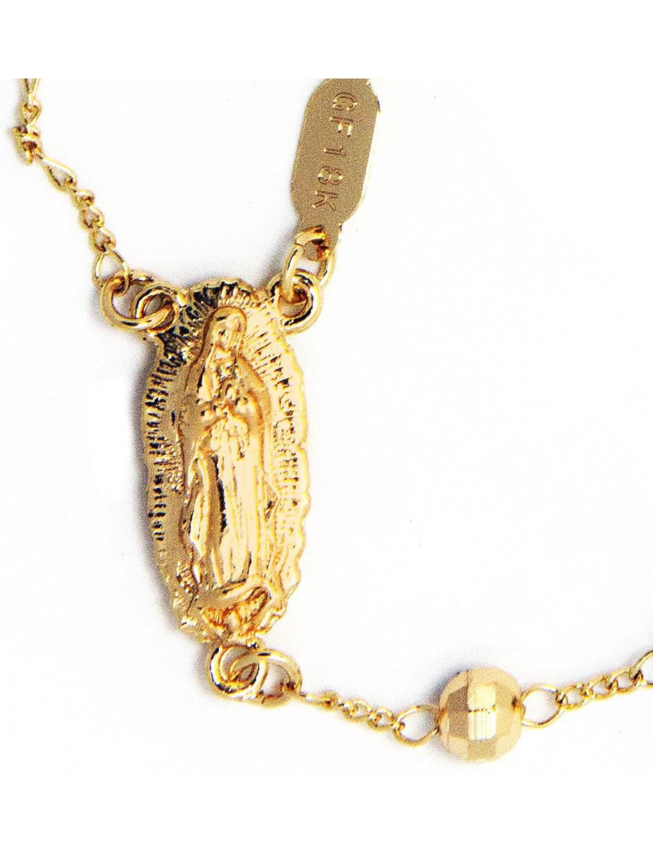 Collar de cruz 18 K 4