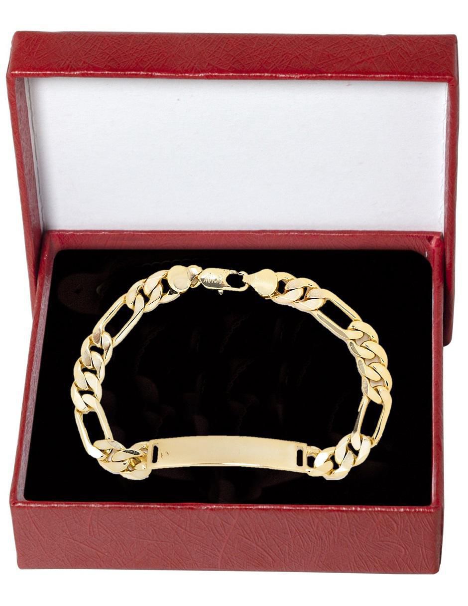 Pulsera 18 K con acabado chapa de oro 3
