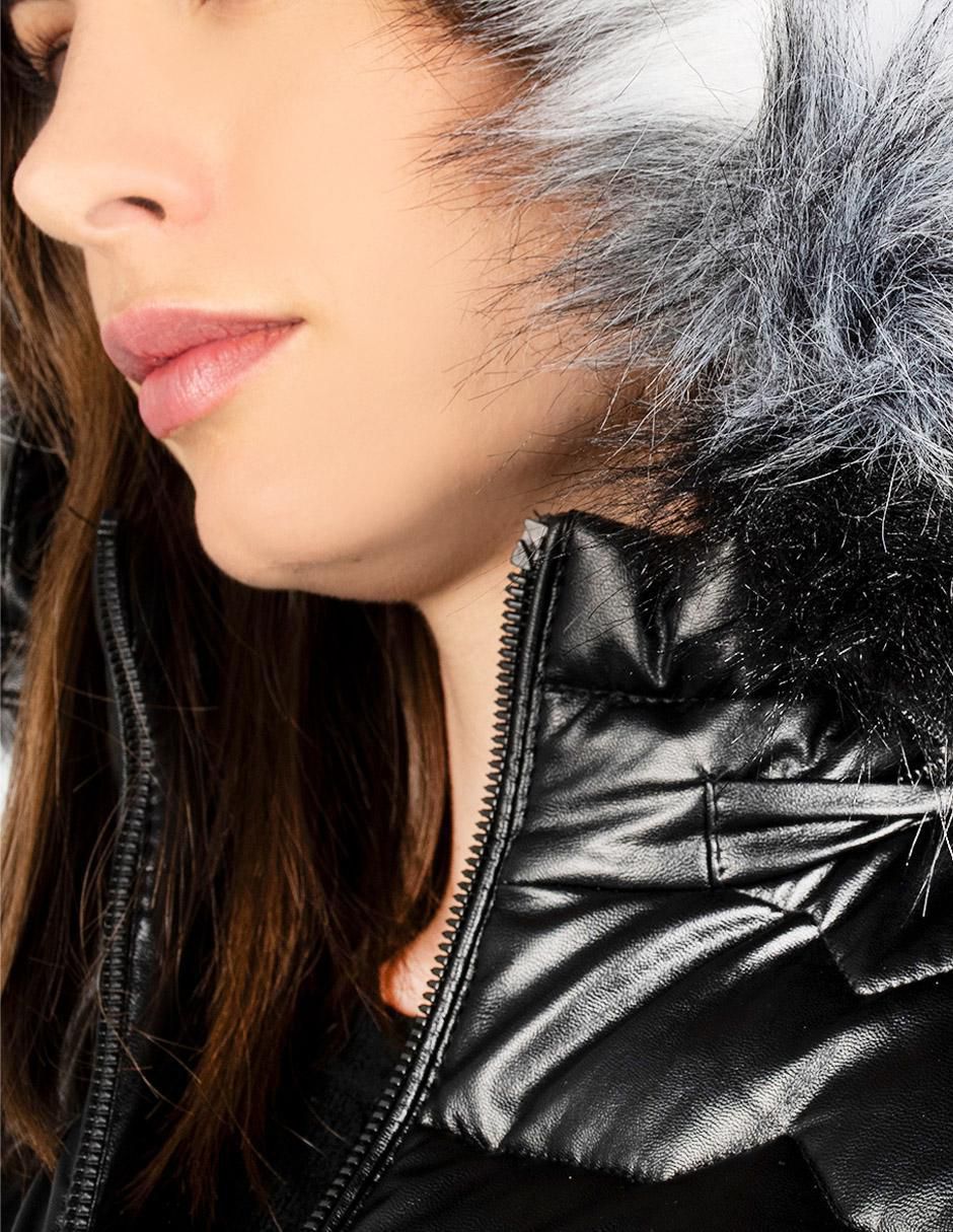 Chamarra acolchada impermeable para mujer 6