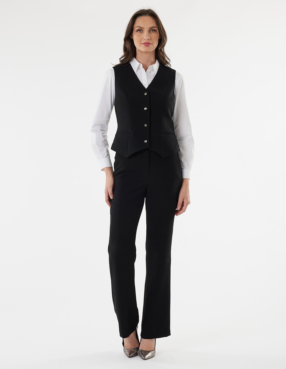 CHALECO FOLEY'S BD2175 LISO, 28, NEGRO