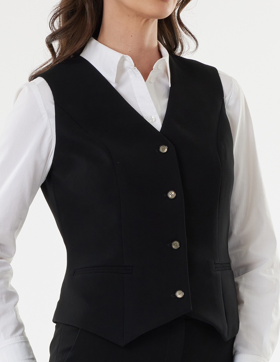 CHALECO FOLEY'S BD2175 LISO, 28, NEGRO