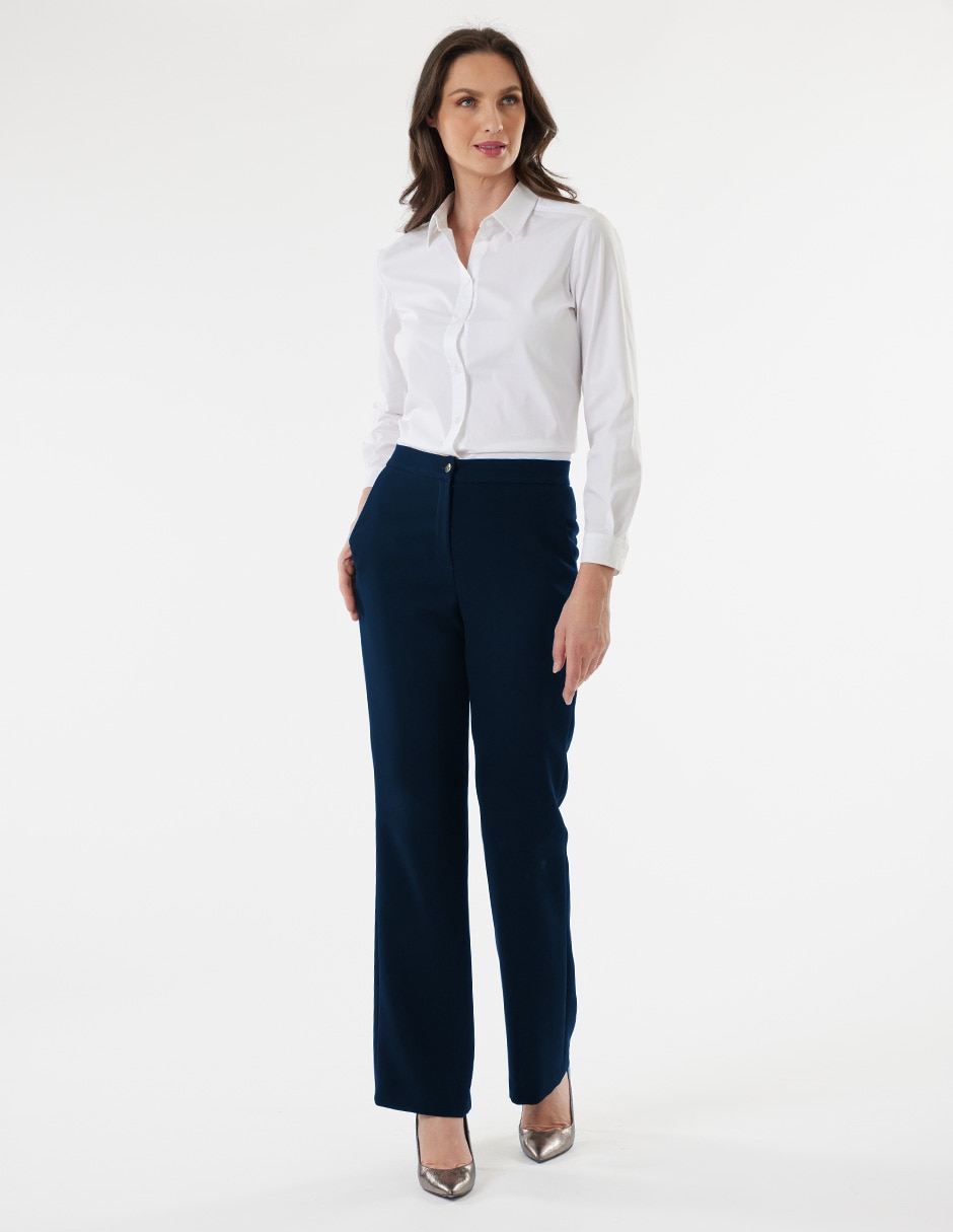 Pantalón straight para mujer 2