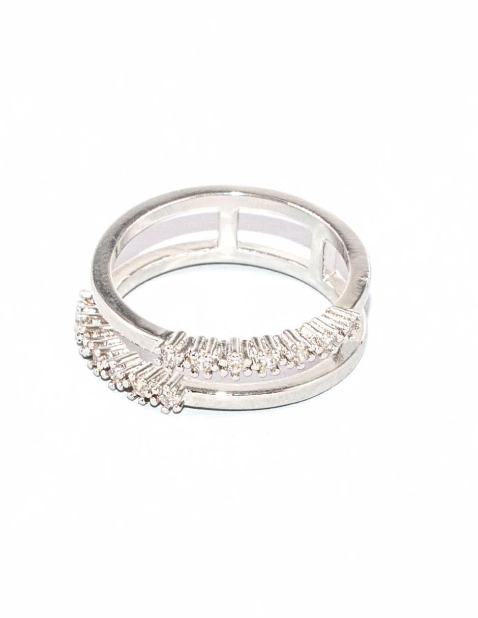Anillo Elegance Silver zirconia 1