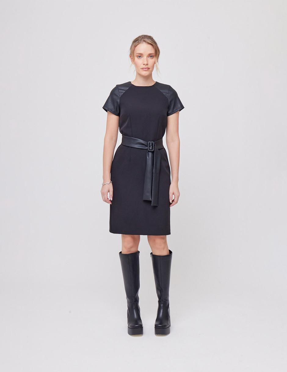 Vestido arriba de la rodilla casual Art Deco para mujer 4