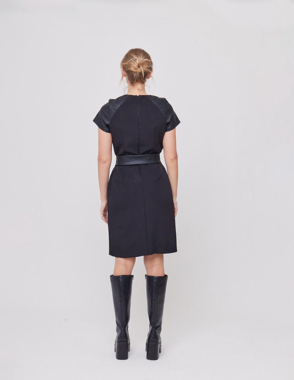 Vestido arriba de la rodilla casual Art Deco para mujer 6
