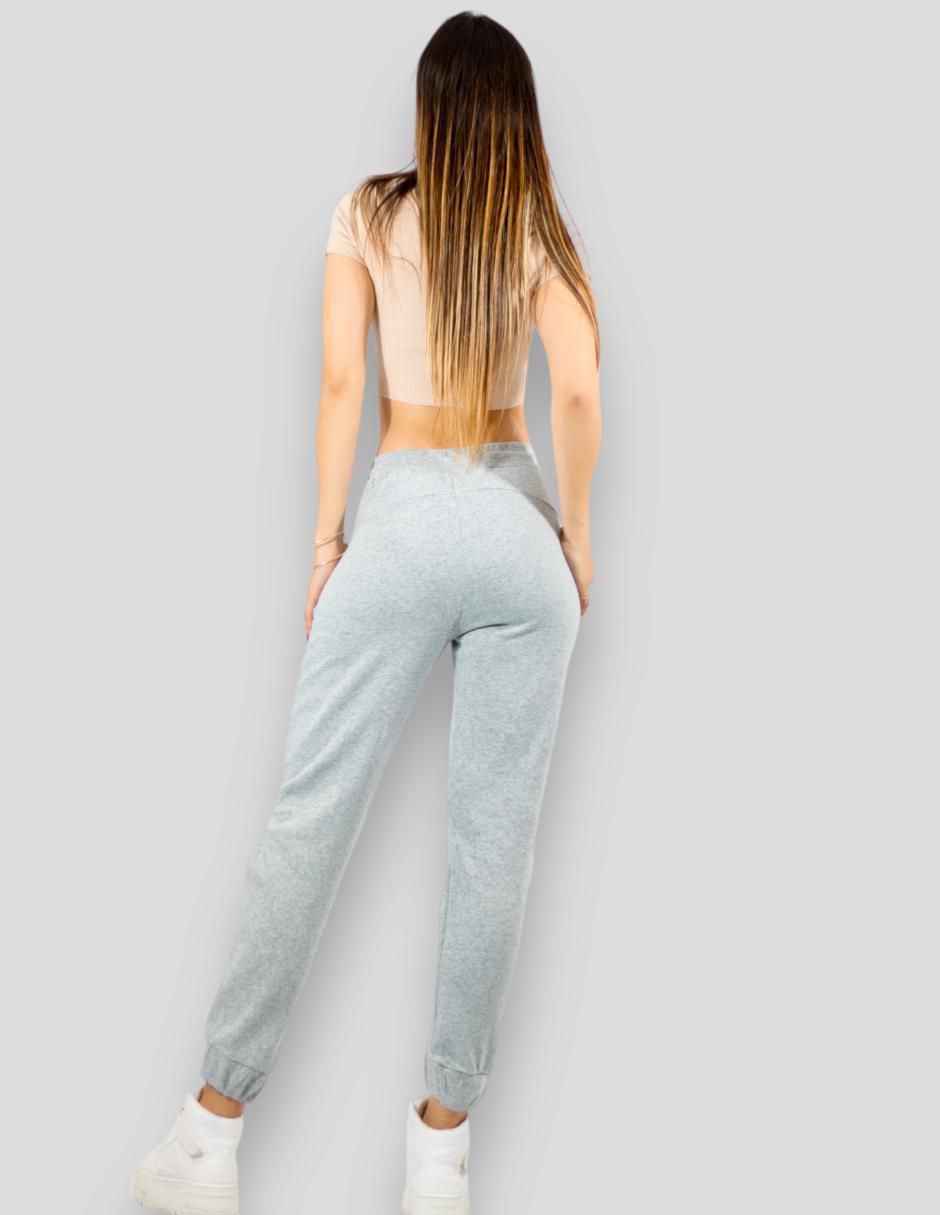 Pants regular con jareta para mujer 3