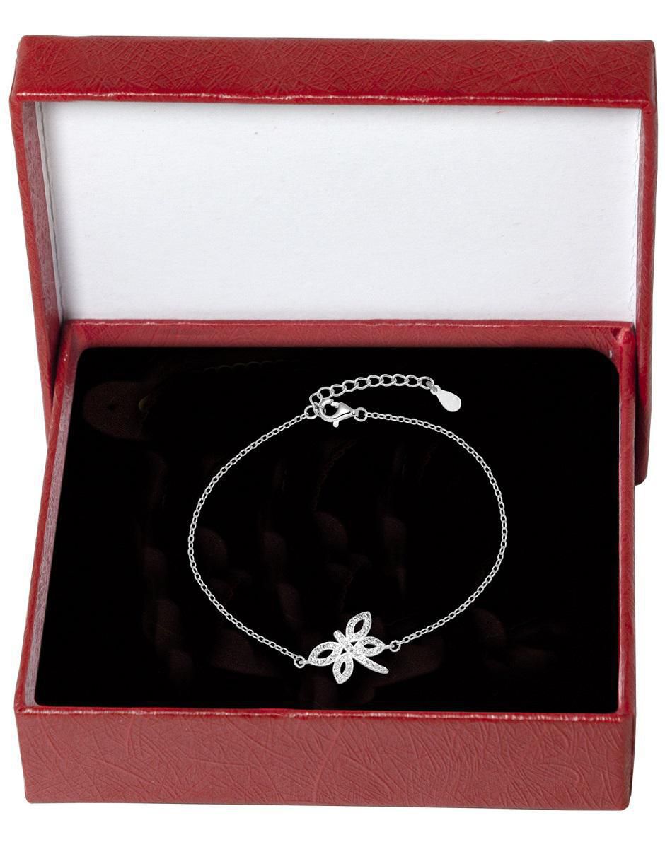 Pulsera de plata con zirconia p 925 3
