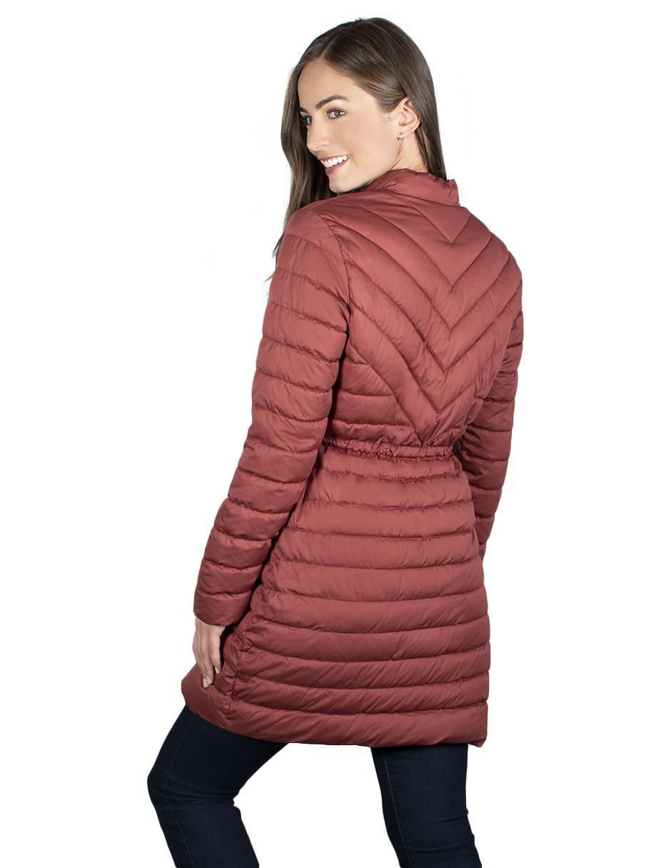 Chamarra acolchada impermeable para mujer 4