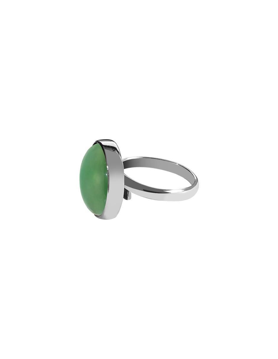 Anillo Enrique Garcia Jade P 925 de plata cuarzo brillante 3