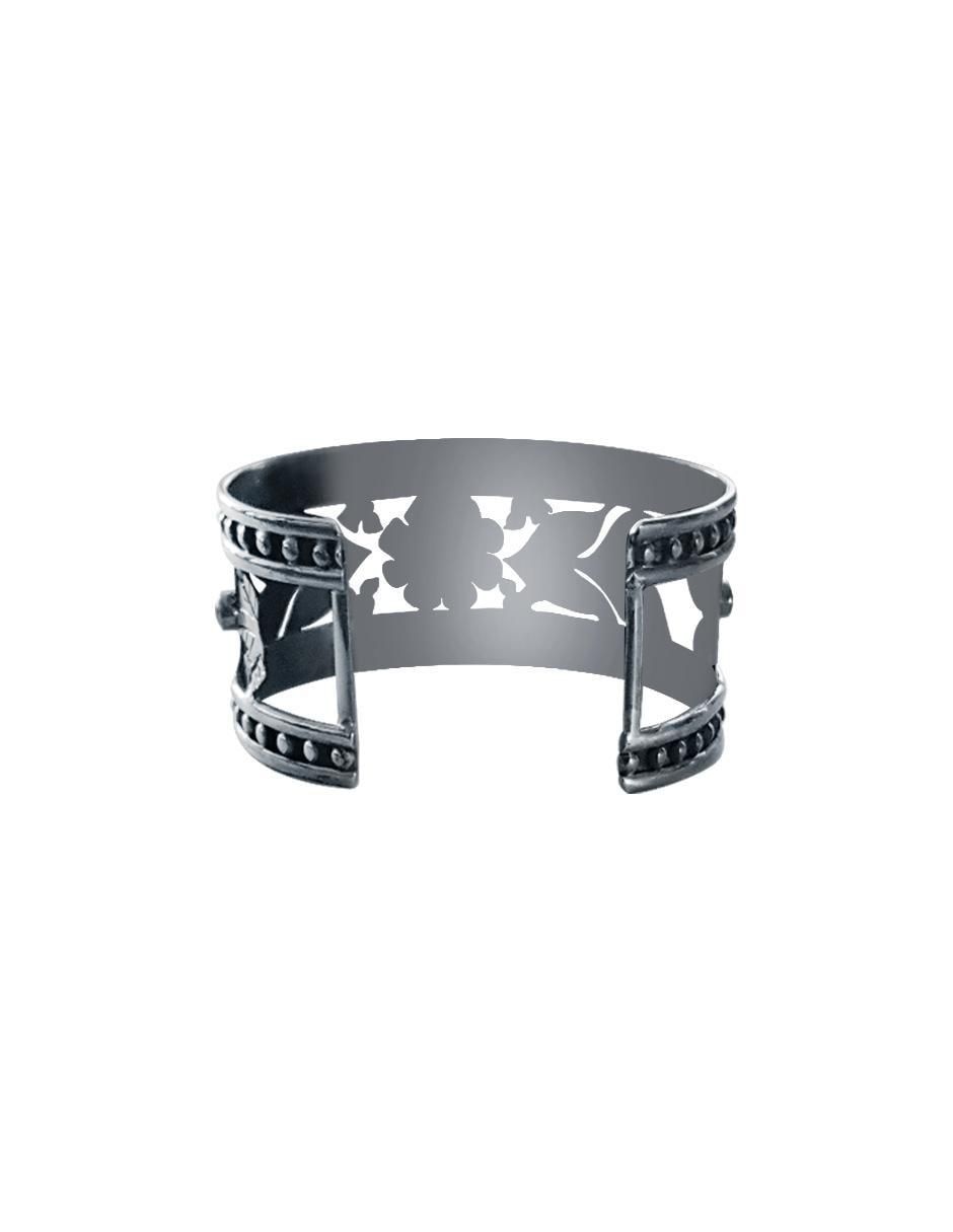 Brazalete Enrique Garcia de plata P 925 Colibríes con acabado brillante 3