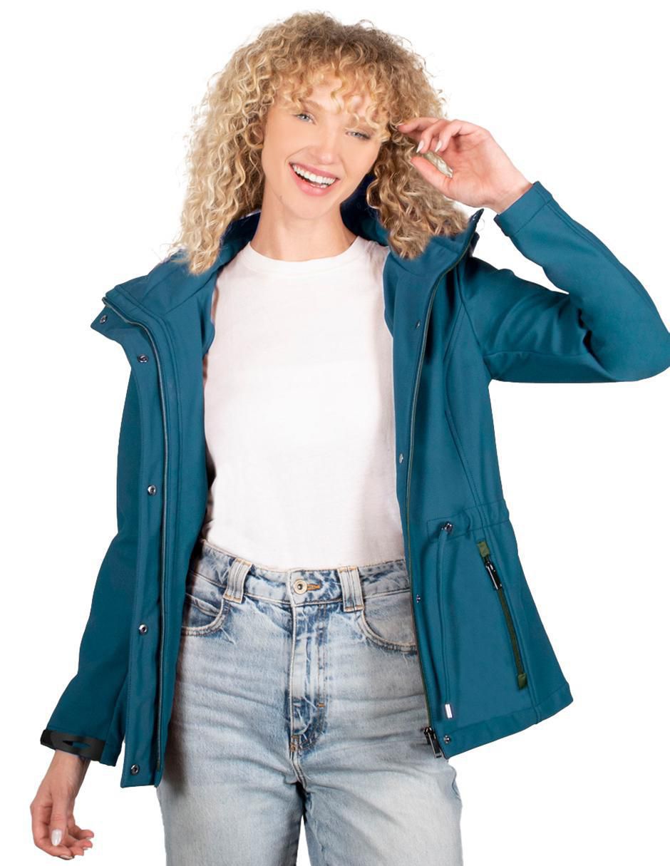Chamarra parka impermeable para mujer 2