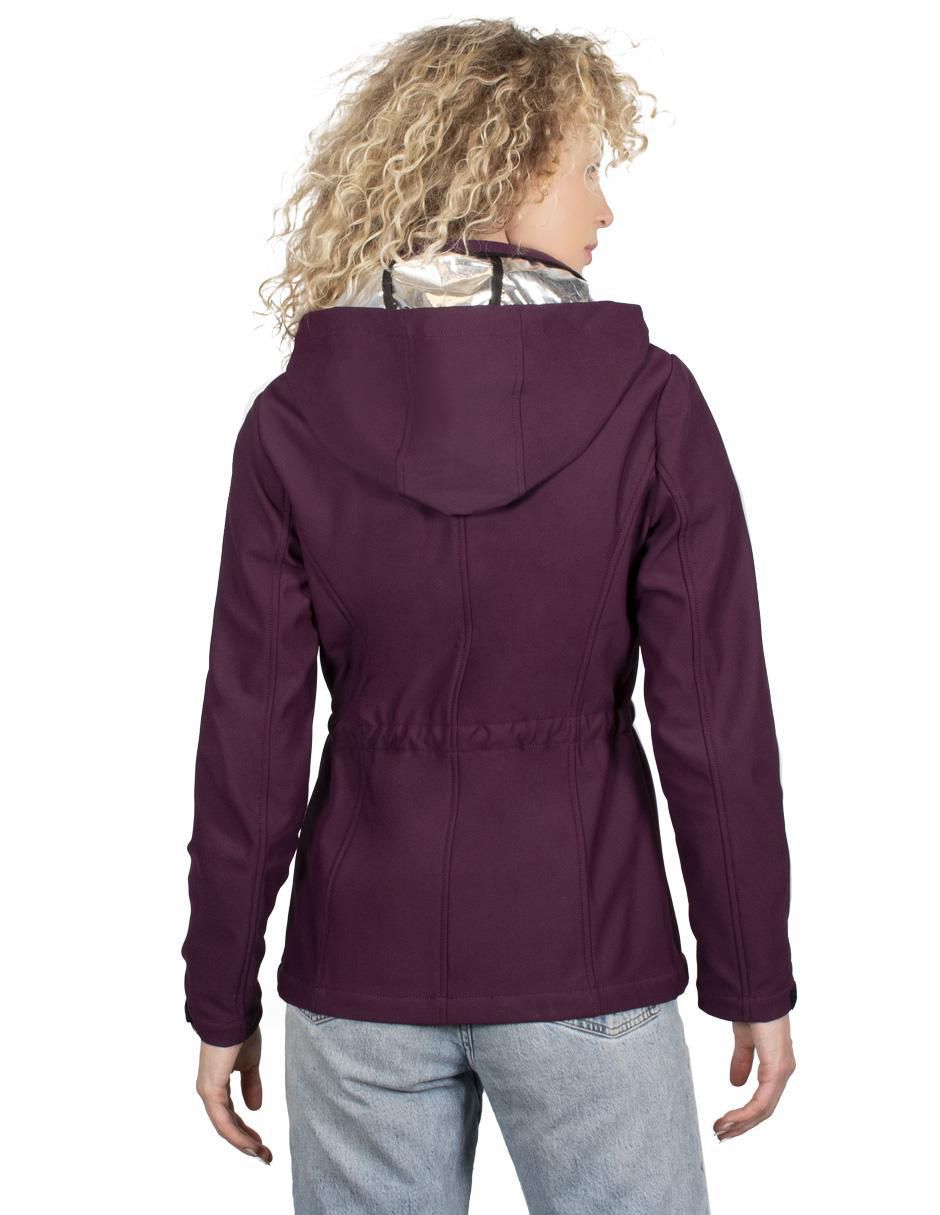 Chamarra parka impermeable para mujer 5