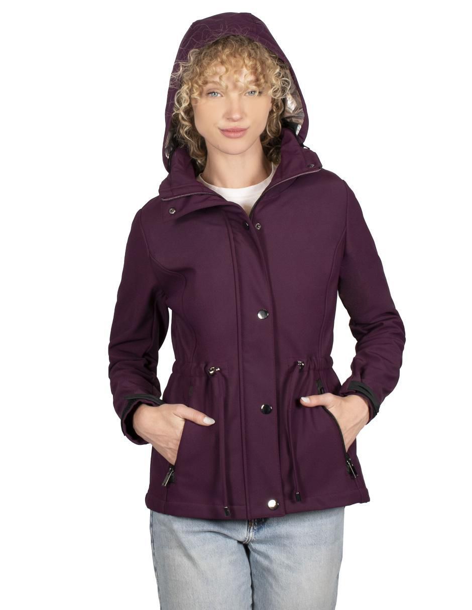 Chamarra parka impermeable para mujer 6