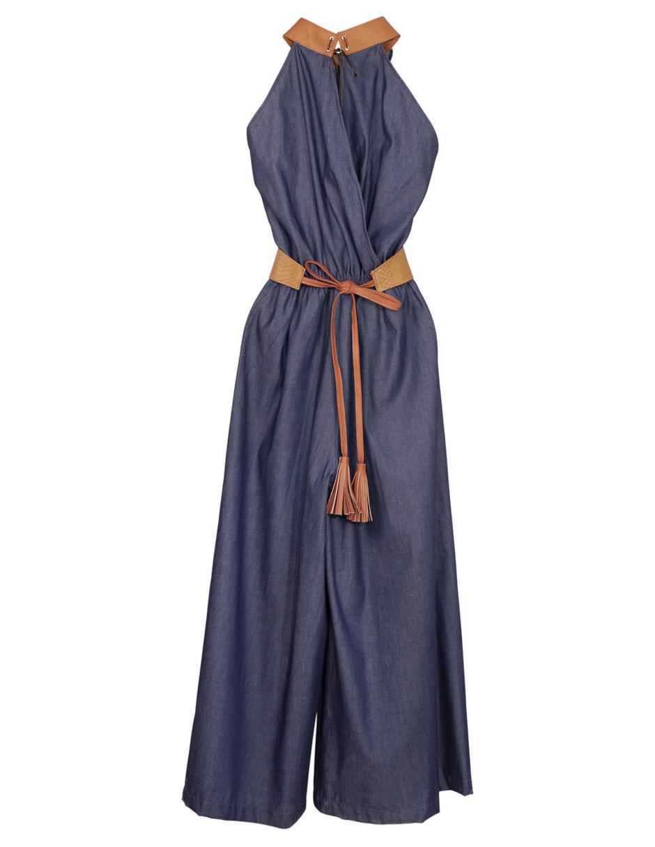 Jumpsuit estampado a rayas para mujer 6