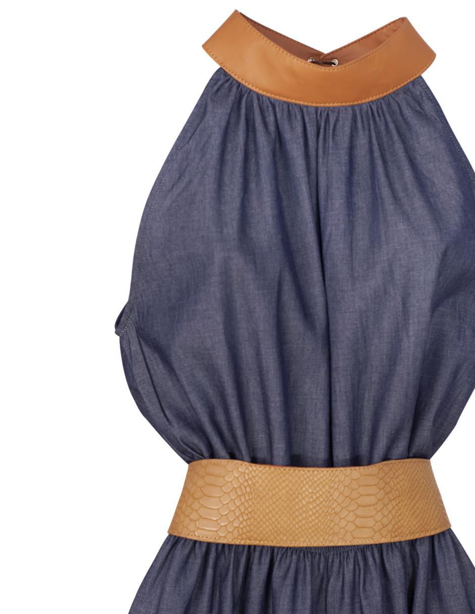 Jumpsuit estampado a rayas para mujer 7