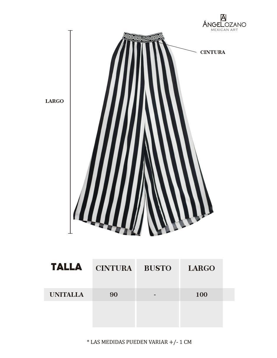 Pantalón amplio para mujer 8