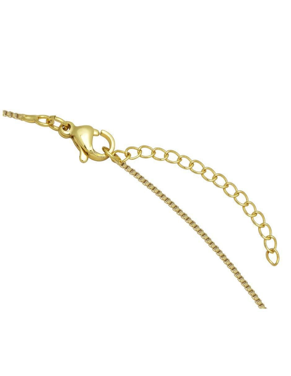 Collar de cruz 18 K 3