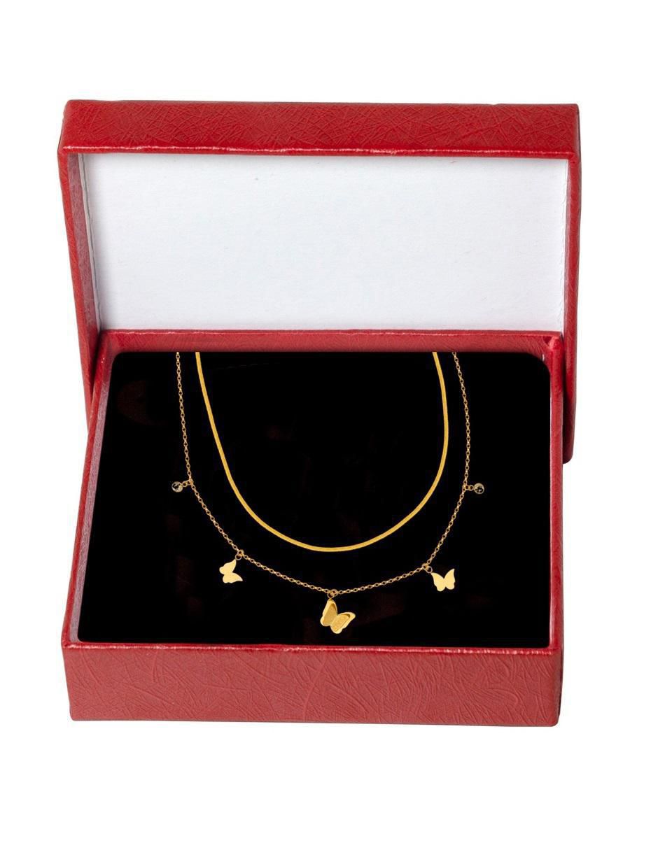 Collar de mariposa 4