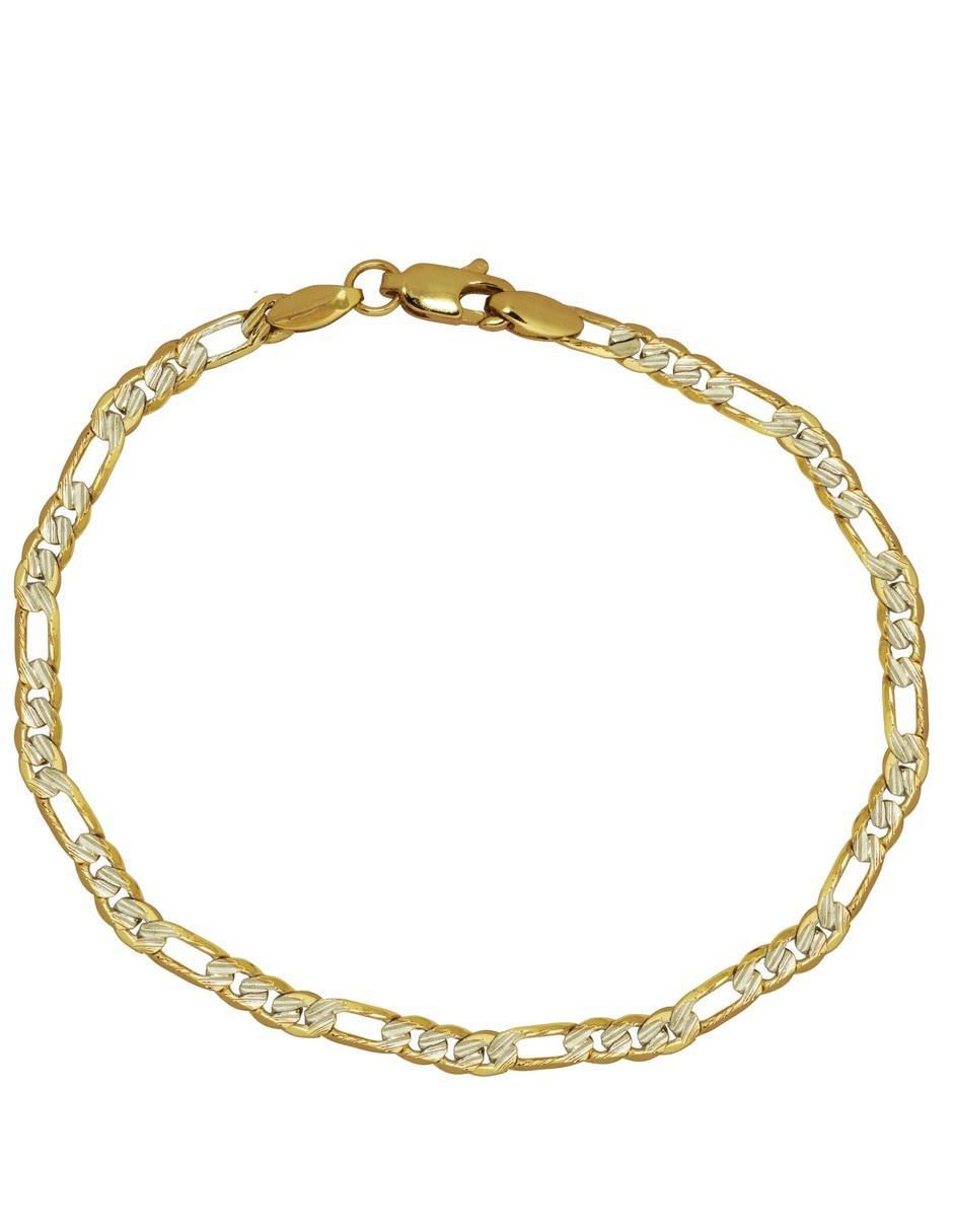 Pulsera 18 K con acabado pulido