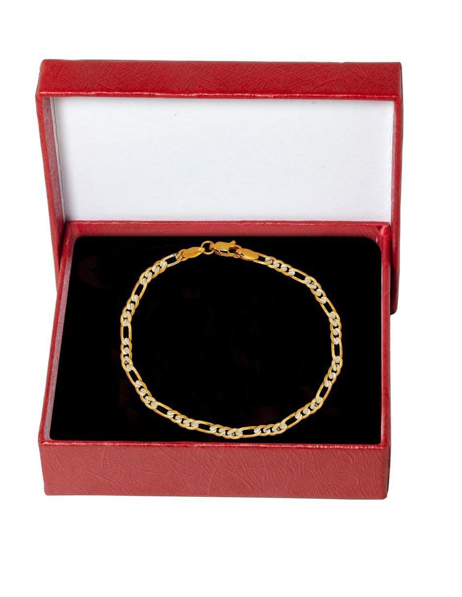 Pulsera 18 K con acabado pulido 4