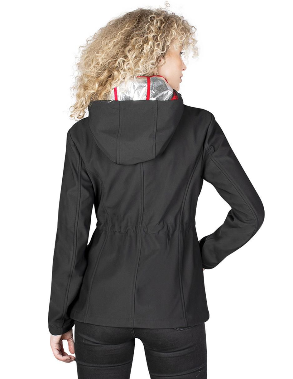 Chamarra cazadora impermeable para mujer 4