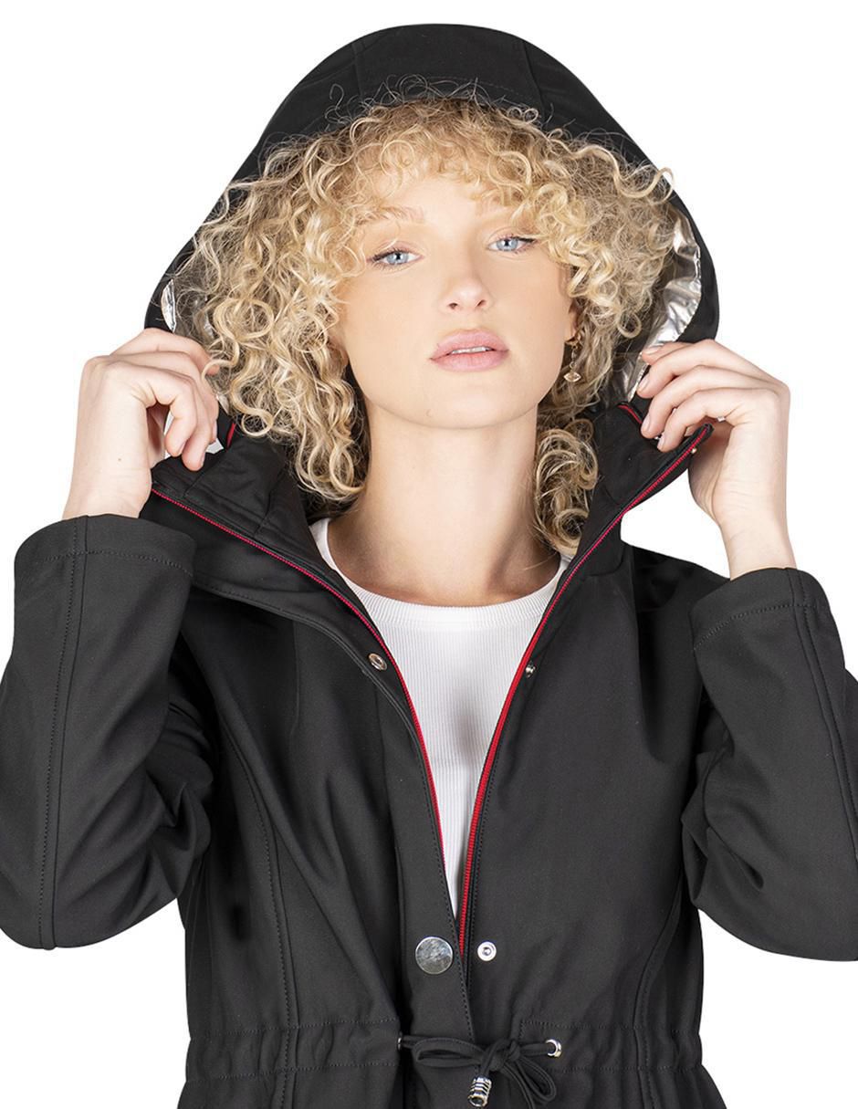 Chamarra cazadora impermeable para mujer 5