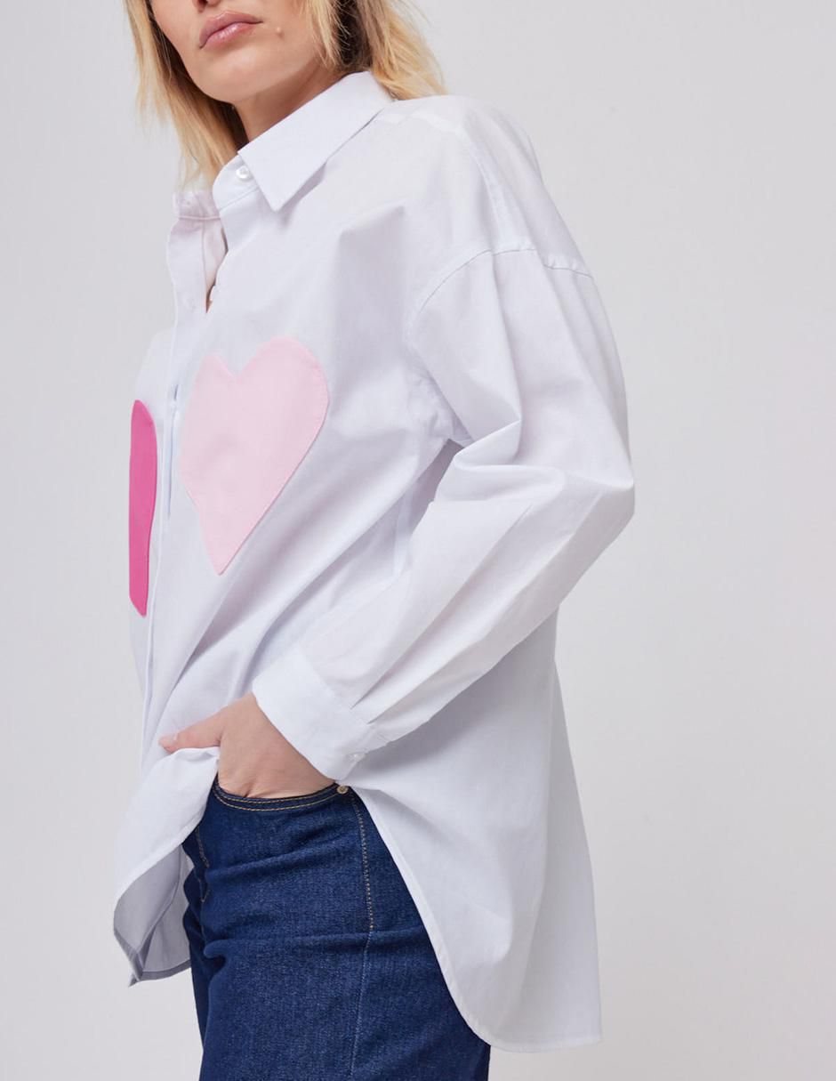 Blusa camisera manga larga para mujer 4