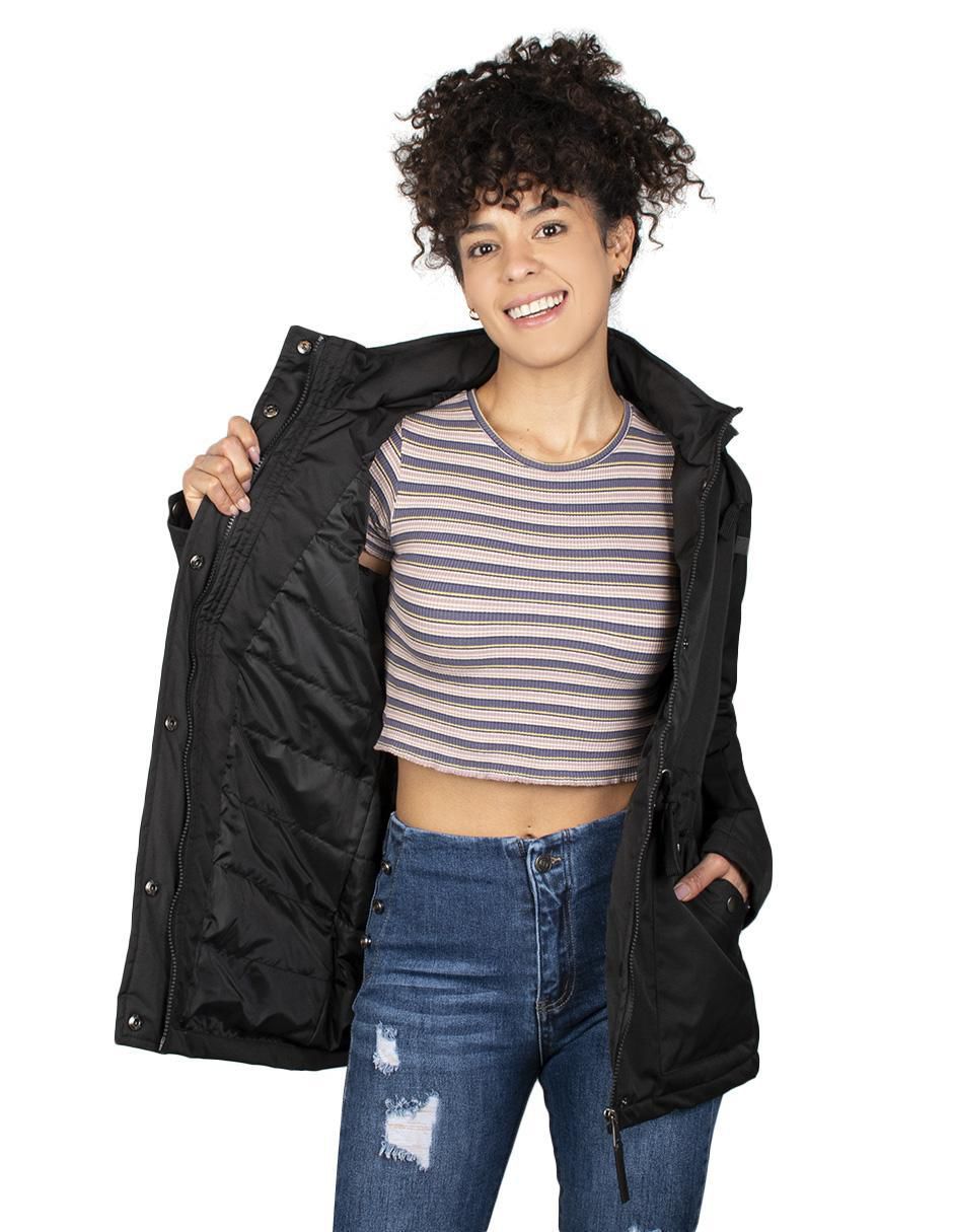 Chamarra parka impermeable para mujer 2