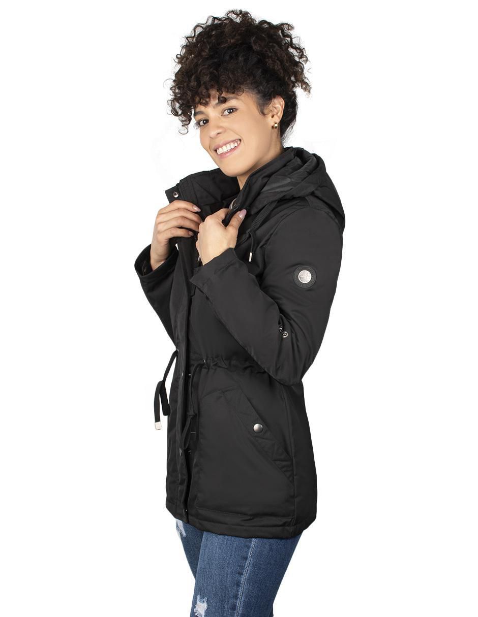 Chamarra parka impermeable para mujer 3