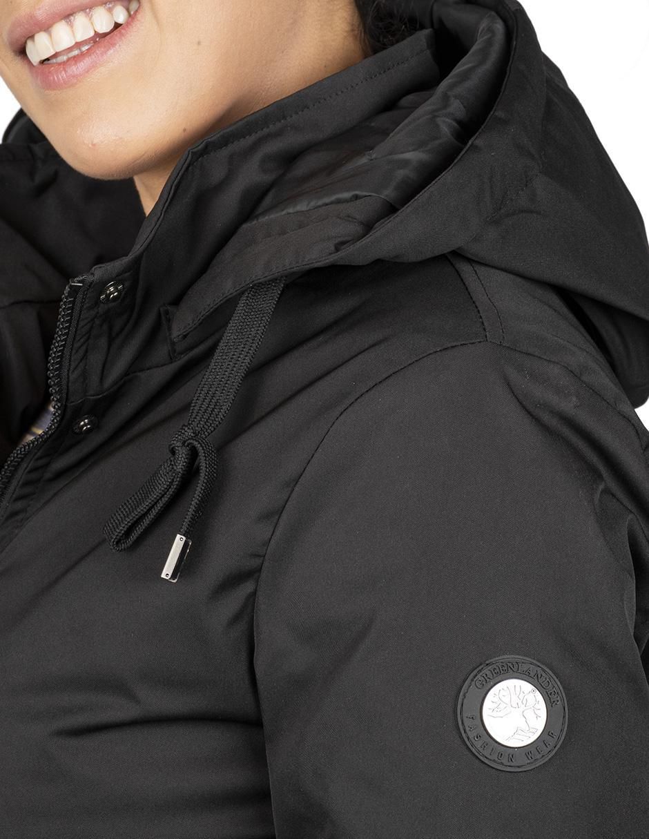 Chamarra parka impermeable para mujer 6