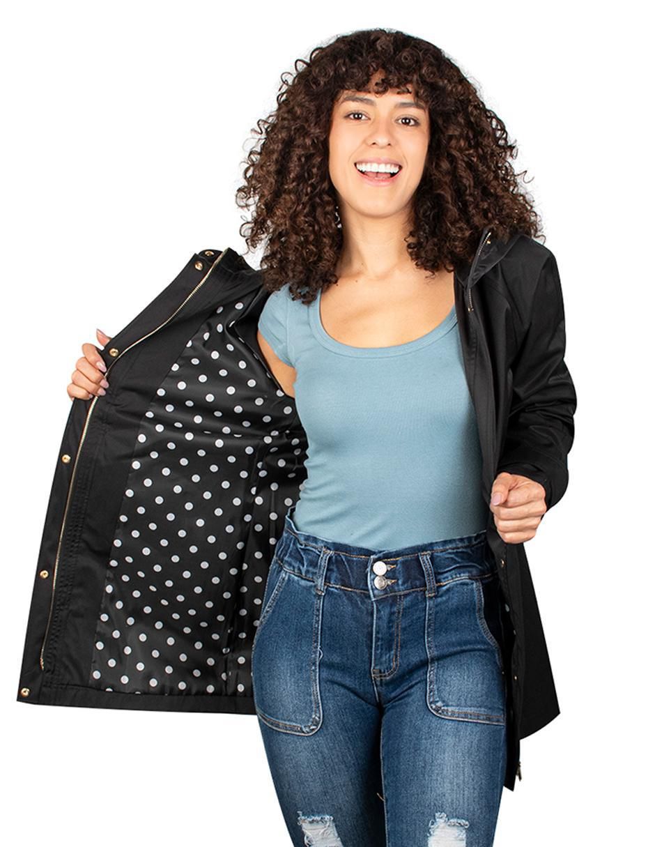 Chamarra parka impermeable para mujer 2