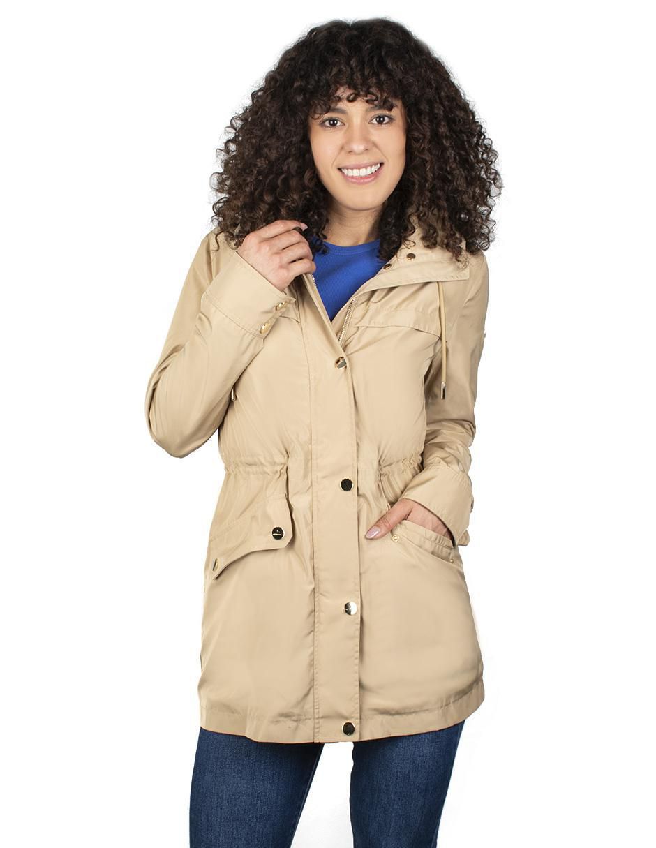 Chamarra parka impermeable para mujer Chamarra parka impermeable para mujer