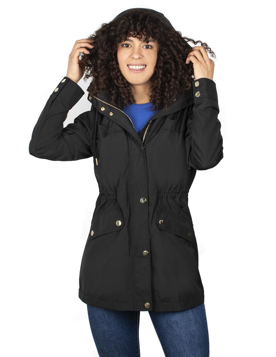 Chamarra parka impermeable para mujer 5