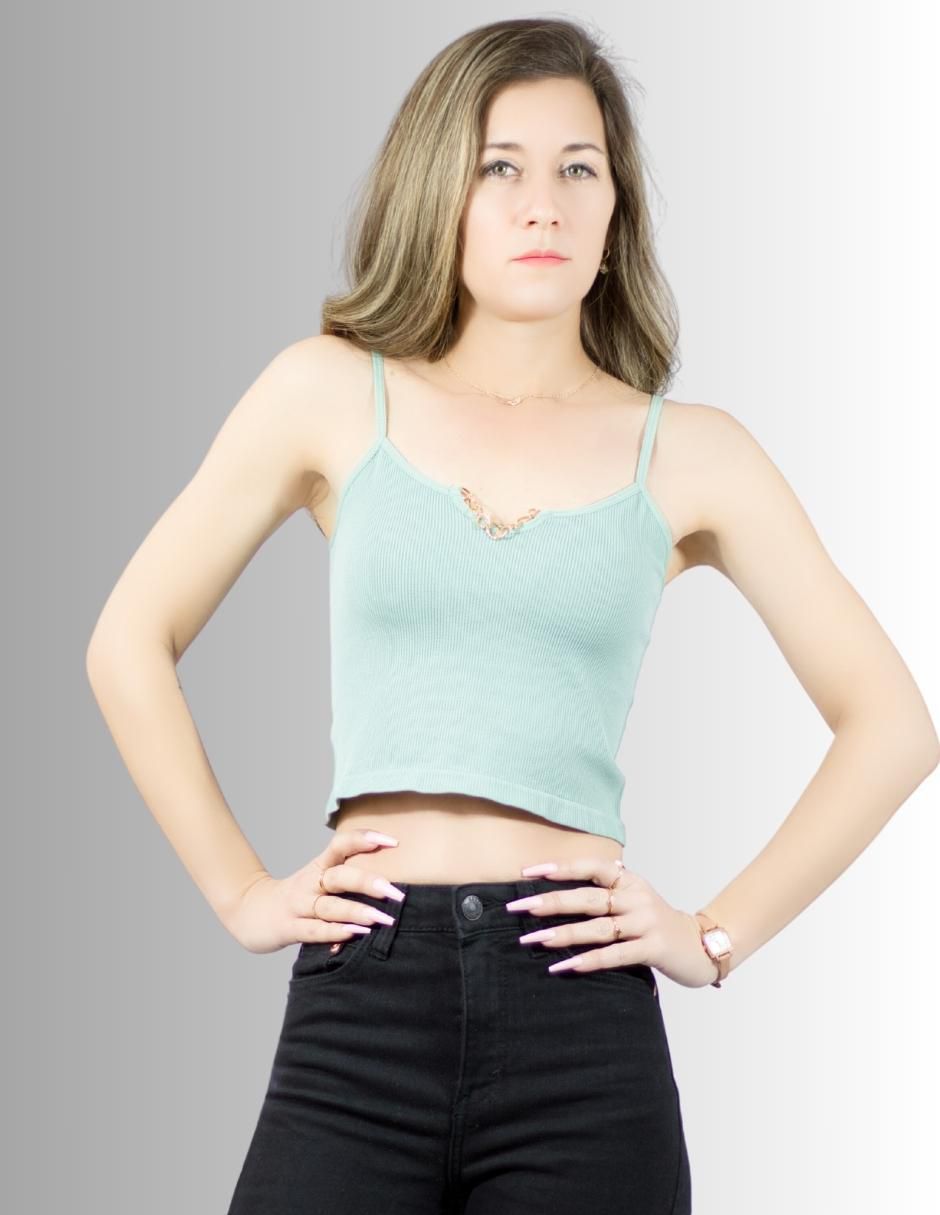 Blusa de tirantes para mujer