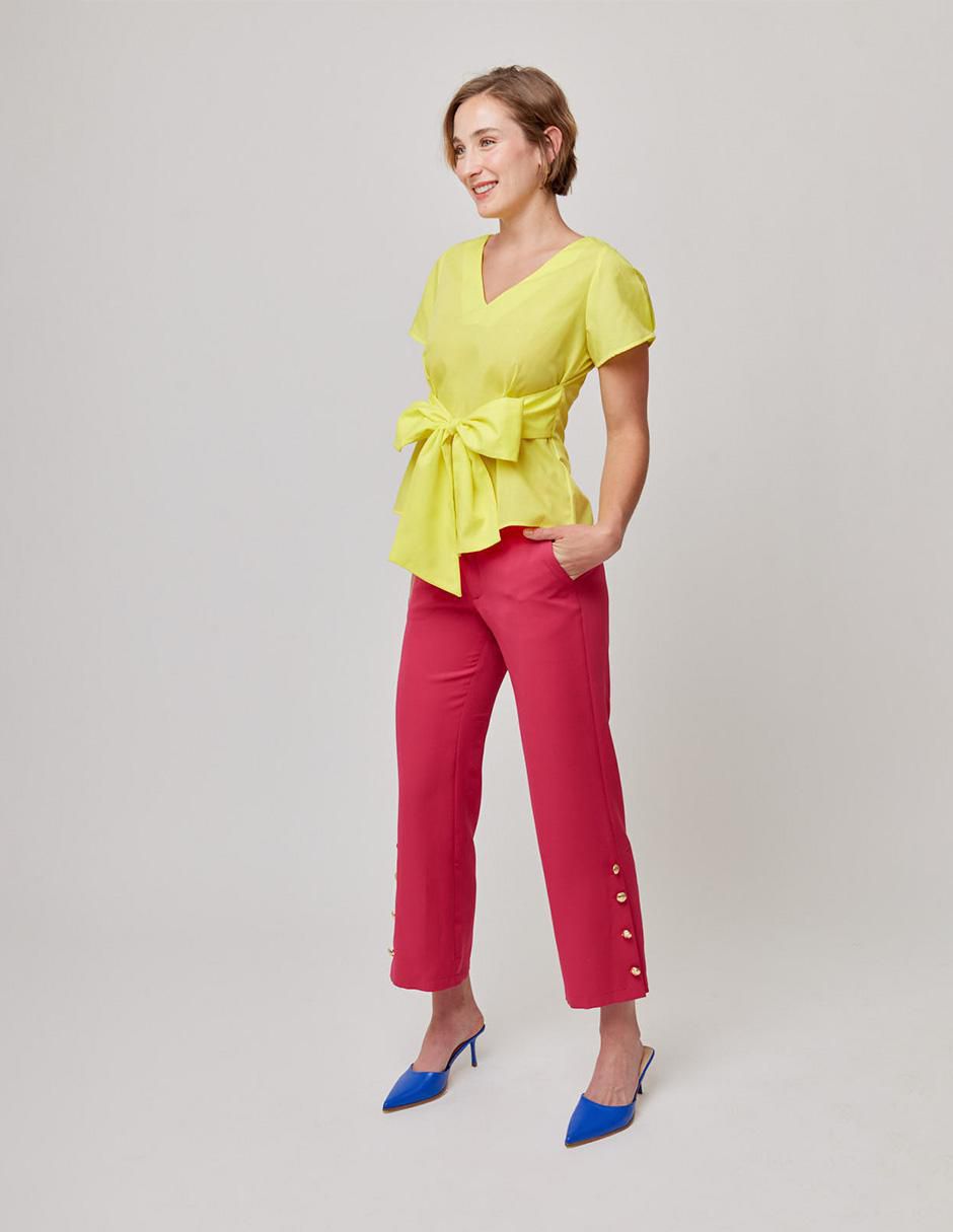 Blusa manga corta para mujer 2
