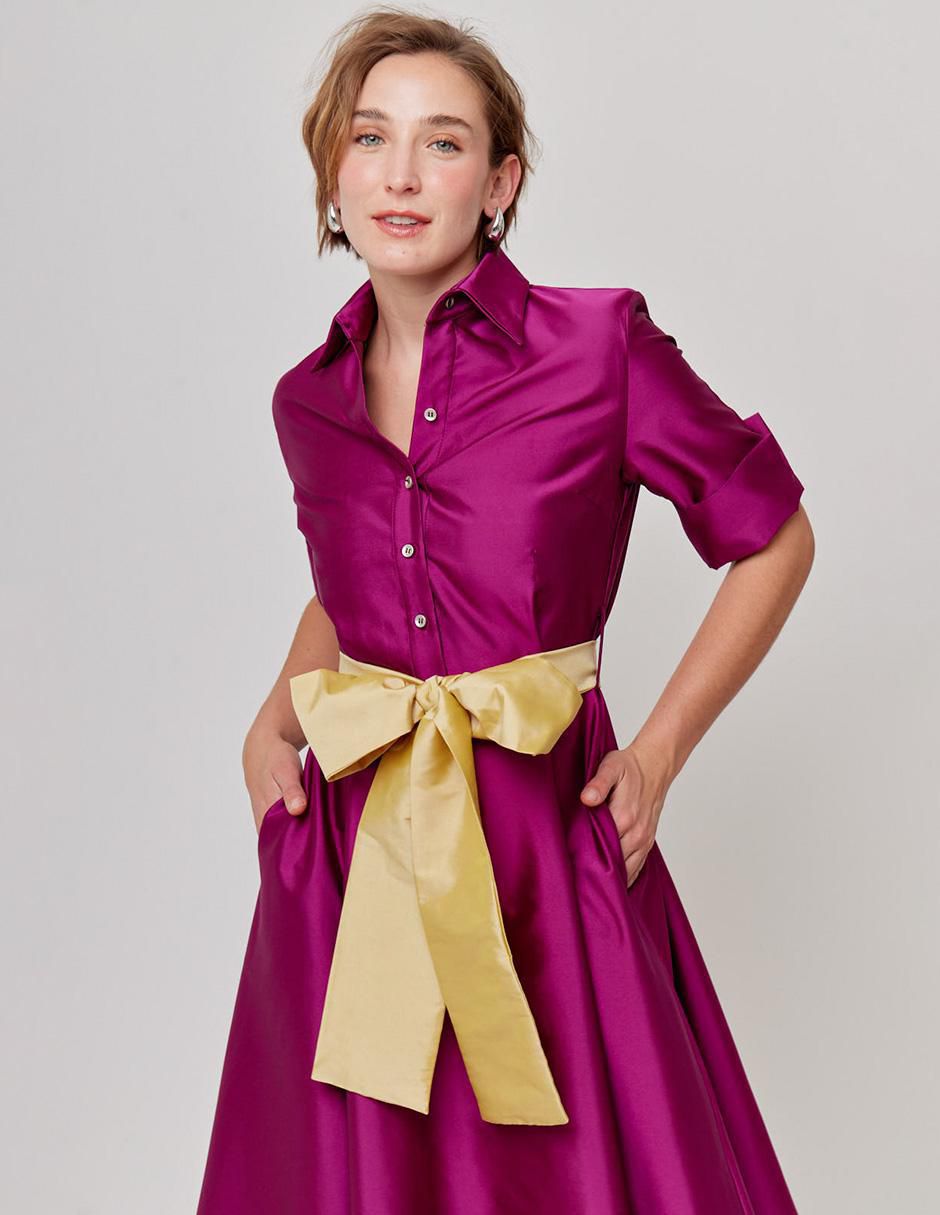 Vestido 3/4 formal para mujer 4