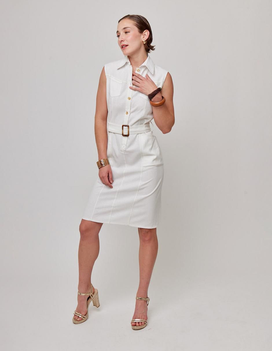 Vestido a la rodilla casual Mujer actual para mujer 3