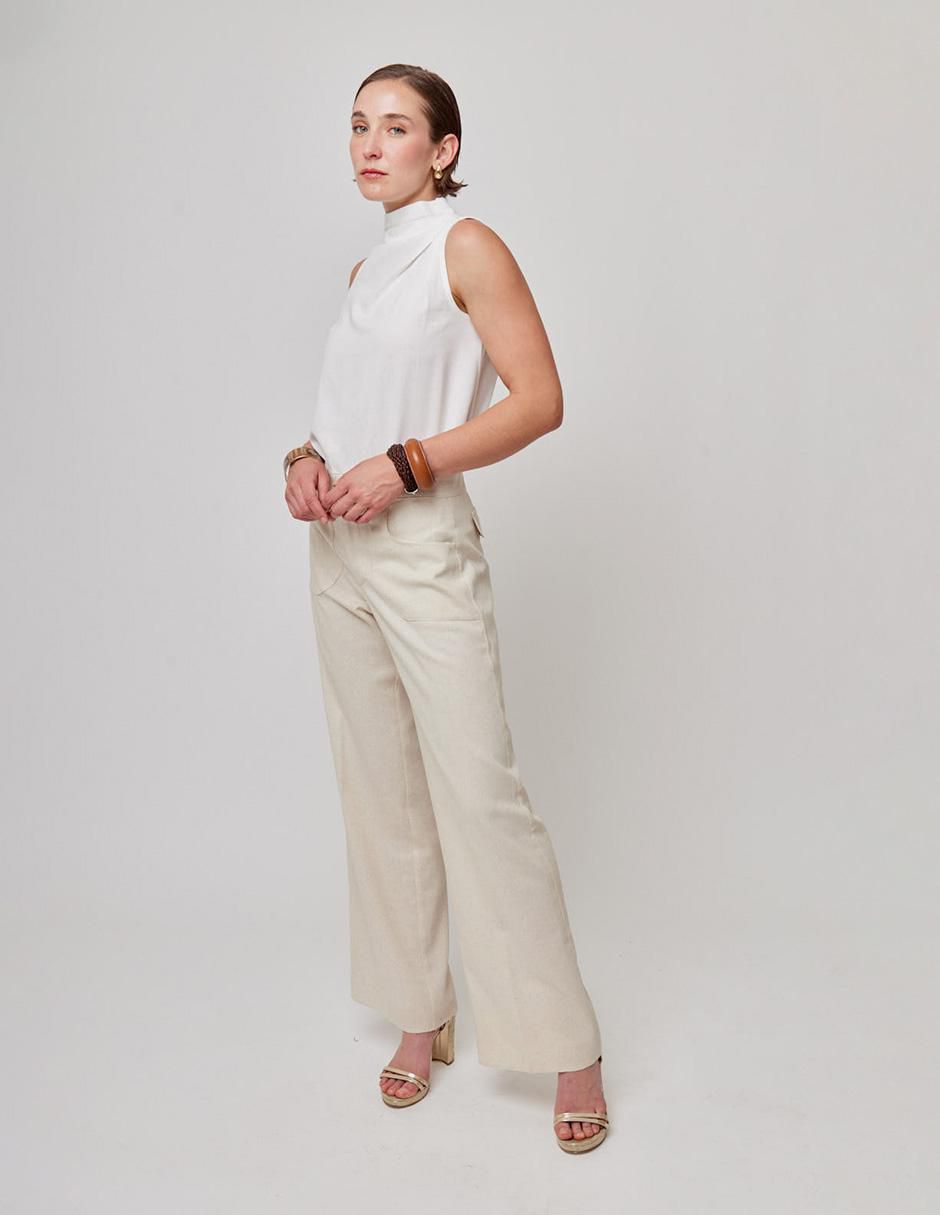 Pantalón amplio para mujer 2
