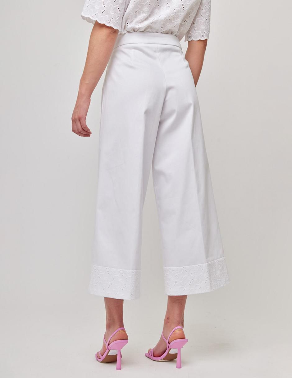 Pantalón amplio para mujer 4