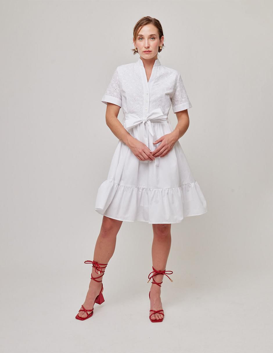 Vestido a la rodilla casual para mujer 3