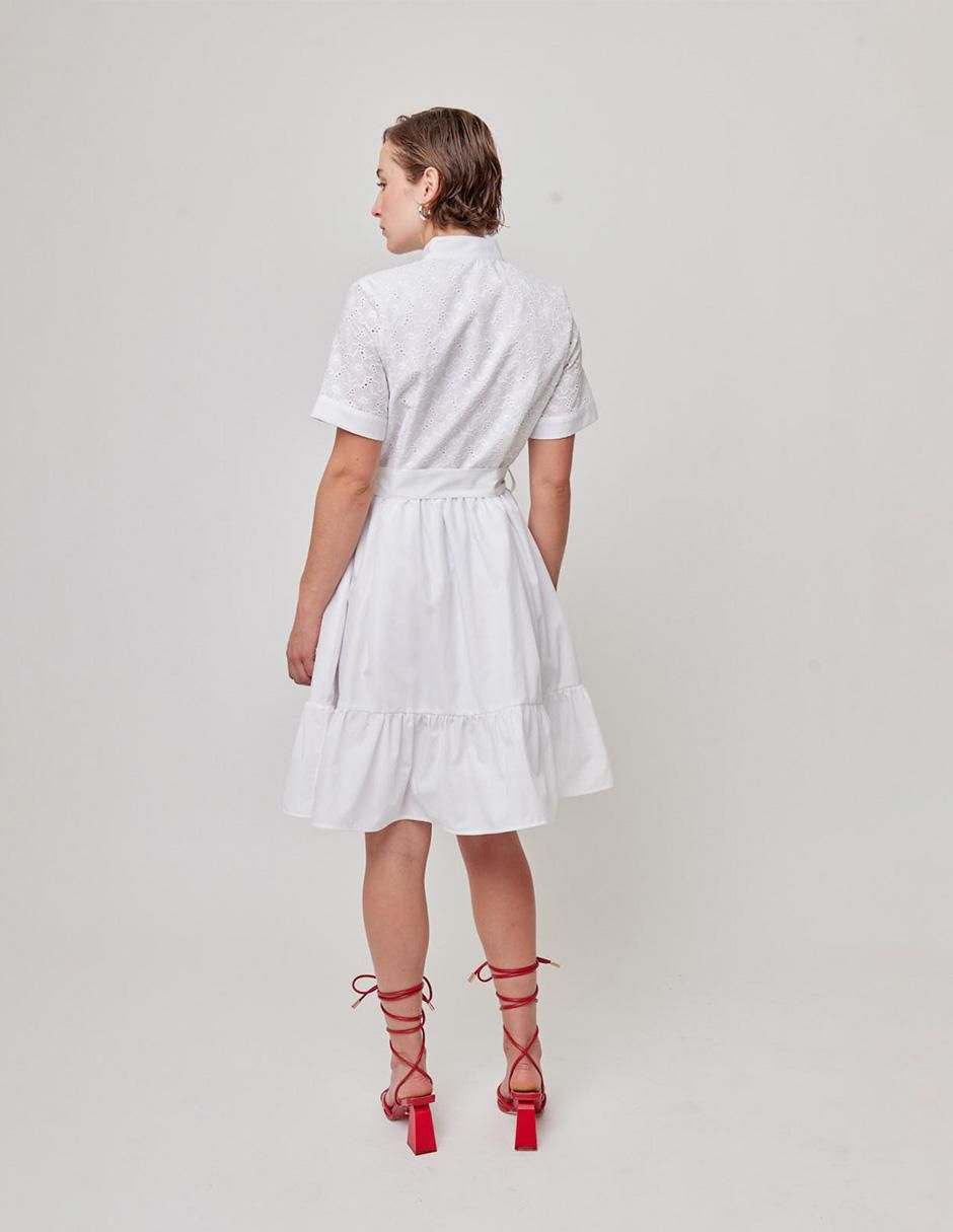 Vestido a la rodilla casual para mujer 10