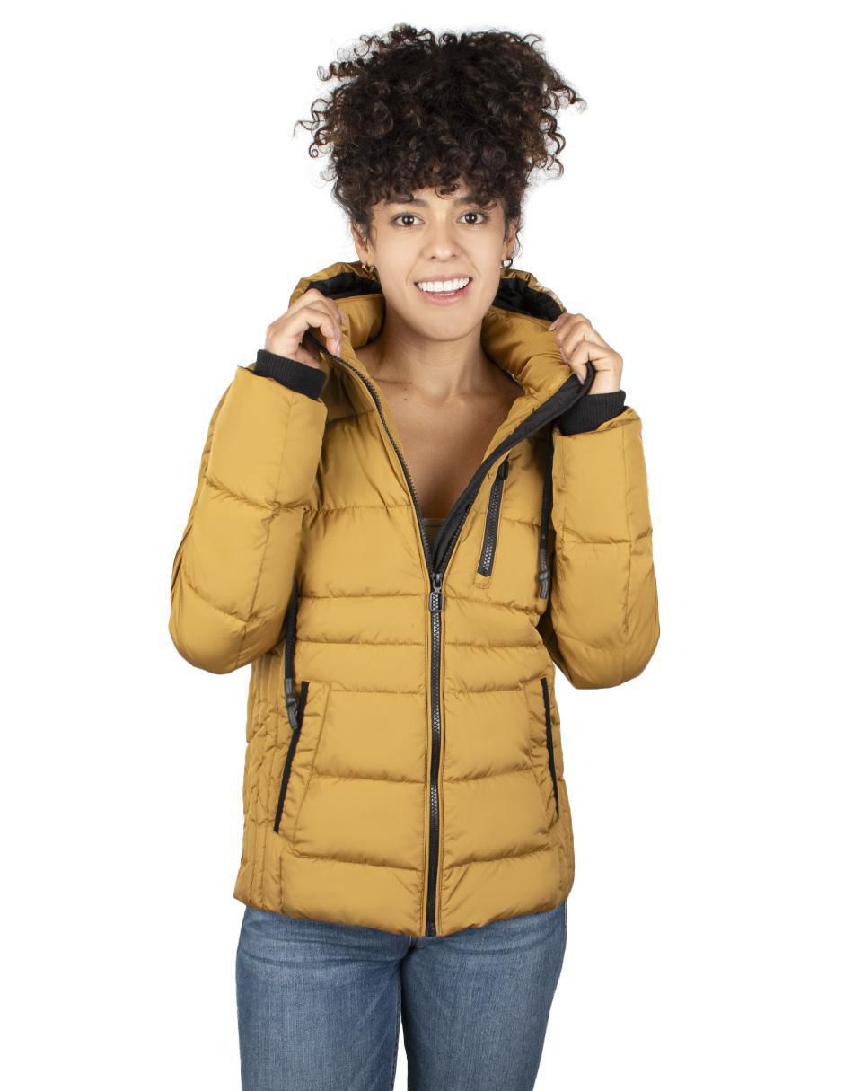Chamarra acolchada impermeable para mujer Chamarra acolchada impermeable para mujer