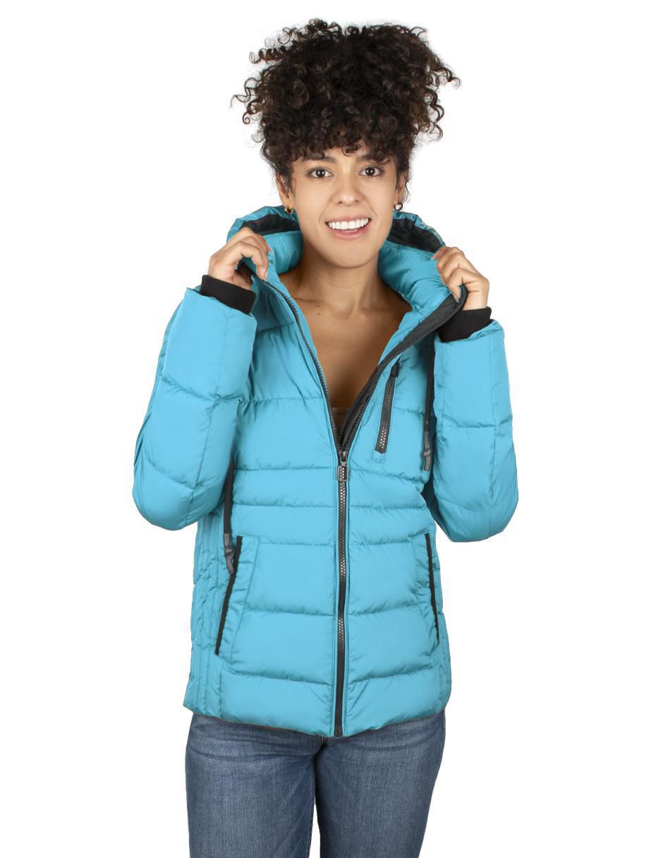 Chamarra acolchada impermeable para mujer Chamarra acolchada impermeable para mujer