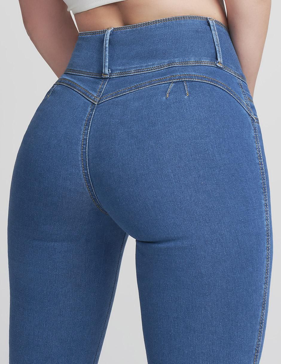 Jeans ultra skinny 0117ston corte cintura alta para mujer 8