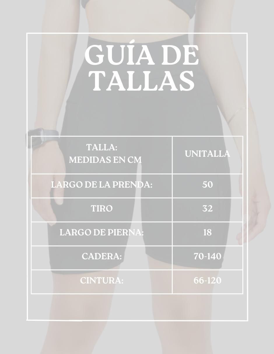 "short/bermuda" malabis "de" poliéster "para mujer"